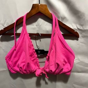 (112) Victoria’s Secret hot pink bikini top